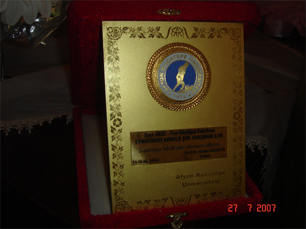 3.L�K PLAKET�